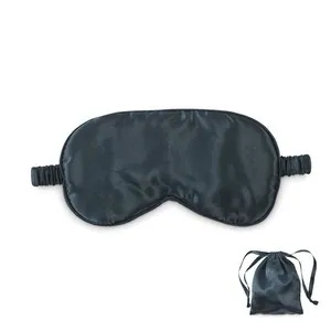 Antifaz suave de poliéster con funda cómoda