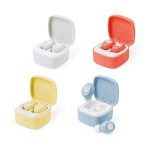 Auriculares intraurales de caña de trigo con bluetooth 5.0