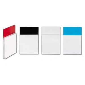 Bloc de notas imantado en colores vibrantes