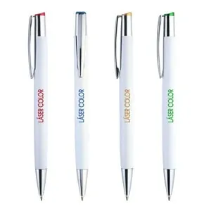 Bolígrafo de aluminio para marcaje láser en colores