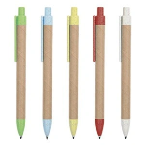 Bolígrafo ecológico de cartón reciclado