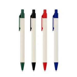 Bolígrafo reciclado de leche con tinta azul