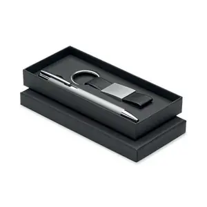 Set bolígrafo y llavero de pu escri personalizable