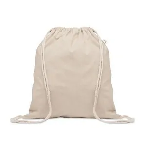 Bolsa de cuerdas ecológica de algodón reciclado