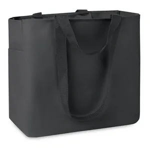Bolsa de la compra con bolsillo interno y asas ajustables