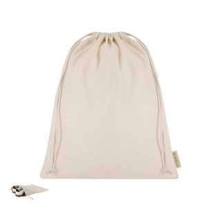 Bolsa nubiox de algodón reciclado con cierre ajustable