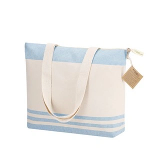 Bolsa tanor de algodón reciclado personalizable y elegante