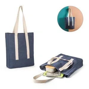 Bolso casual de denim con bolsillo interior