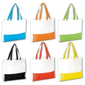 Bolso de playa fresco en nonwoven colores vivos