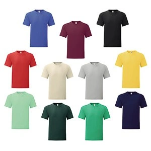 Camiseta de algodón suave con ajuste delgado