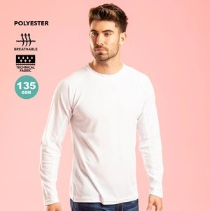 Camiseta técnica de manga larga transpirable