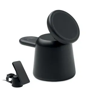 Cargador inalámbrico 3 en 1 magnético 15w para iphone