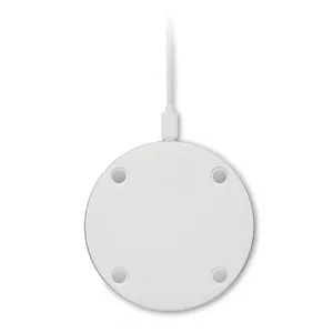 Cargador inalámbrico de aluminio reciclado carga rápida