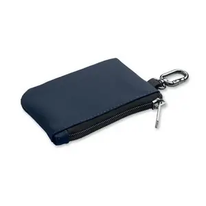 Cartera llavero de pu con mosquetón guardo