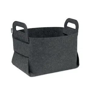 Cesta plegable de fieltro rpet fialan personalizable