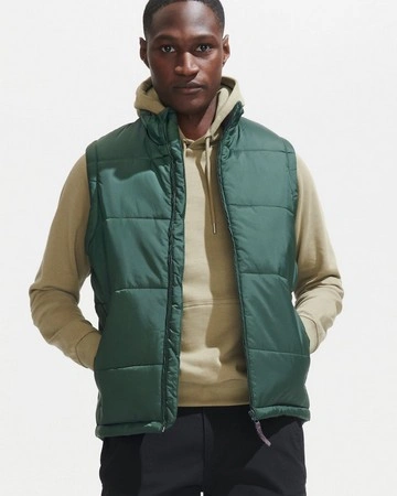 Chaleco sols warm hombre hidrófugo y cortavientos