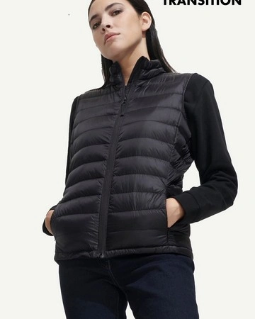 Chaleco ligero acolchado sols wilson bw mujer