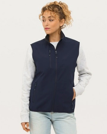 Chaleco softshell mujer de 3 capas impermeable