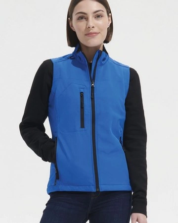 Chaleco softshell mujer impermeable y transpirable