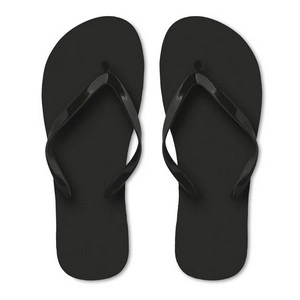 Chanclas de playa pe con tiras pvc cómodas y ligeras