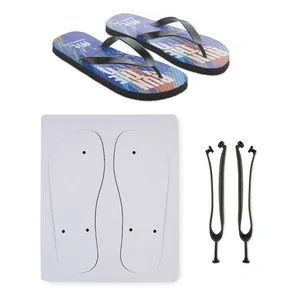 Chanclas de playa para sublimación con tiras de pvc