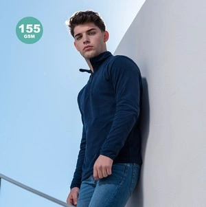 Chaqueta micro polar fleece con tratamiento anti-pilling