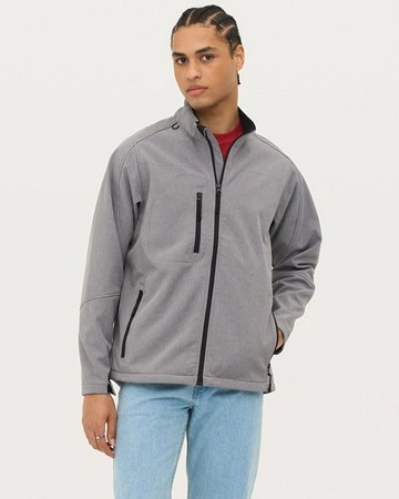 Chaqueta softshell hombre impermeable y transpirable
