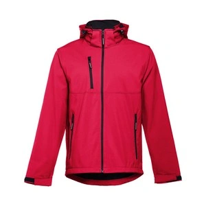 Chaqueta softshell thc zagreb ii con capucha extraíble personalizable