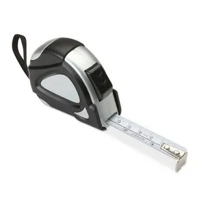 Cinta métrica abs 3m con correa y clip