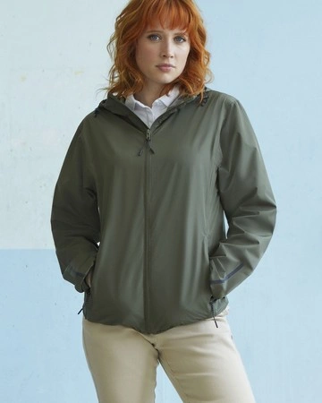 Cortavientos impermeable unisex poliéster reciclado