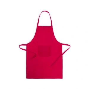 Delantal tc con bolsillo frontal y cintas de ajuste