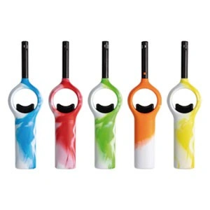 Encendedor electrónico recargable con colores difuminados