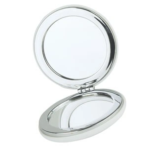 Espejo circular francis con doble espejo y marcaje a color