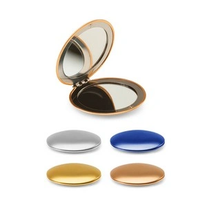 Espejo redondo de aluminio kayla personalizable en caja regalo