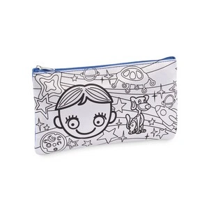 Estuche para lápices de colores con 4 rotuladores