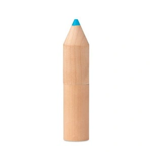 Lápices de madera en caja original con forma de lápiz
