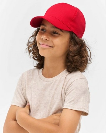 Gorra 5 paneles algodón para niños