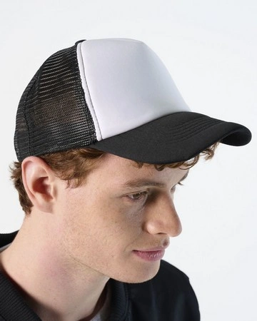 Gorra de malla de 5 paneles ajustable