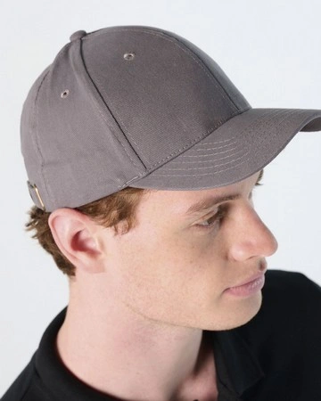Gorra de seis paneles algodón peinado
