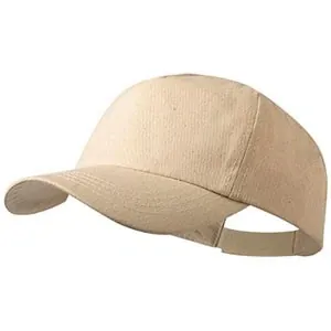 Gorra nature de algodón orgánico con cierre ajustable