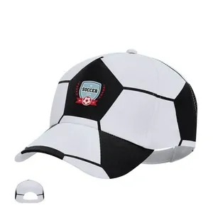 Gorra wesson personalizable con diseño de balón de fútbol