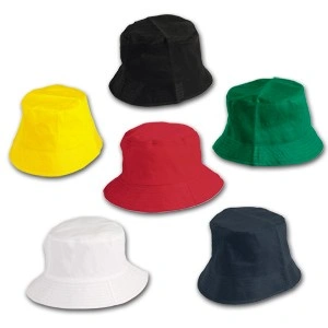 Gorro bob de algodón con visera transpirable