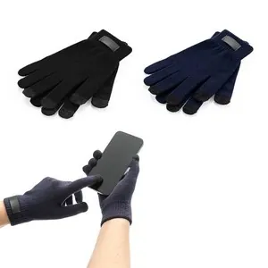 Guantes de poliéster reciclado con puntas táctiles