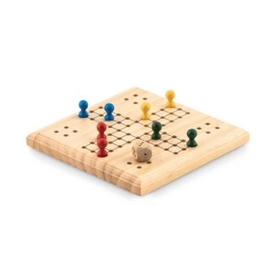 Juego de viaje de madera portátil y divertido
