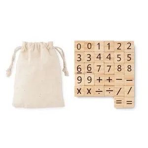 Juego educativo de madera con 32 piezas