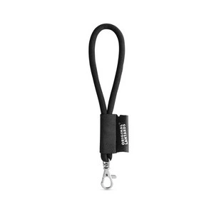 Lanyard personalizado en poliamida con etiqueta sublimada