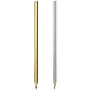 Lápiz metalizado para escritura en oro y plata