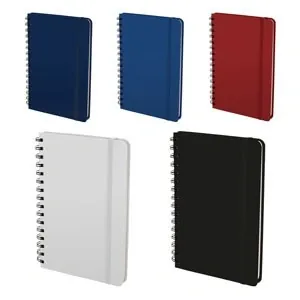 Libreta de anillas pu reciclada con goma elástica