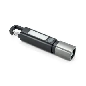 Linterna de abs con luz led de 2 w y luz cob