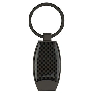 Llavero de fibra de carbono con marcaje láser
